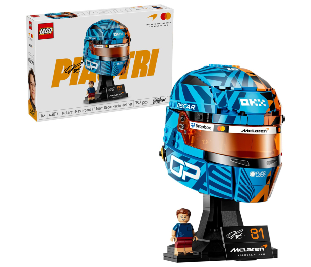 LEGO EDITIONS 43017 Kask Oscar Piastri McLaren Mastercard F1 - 1529783 - zdjęcie 2